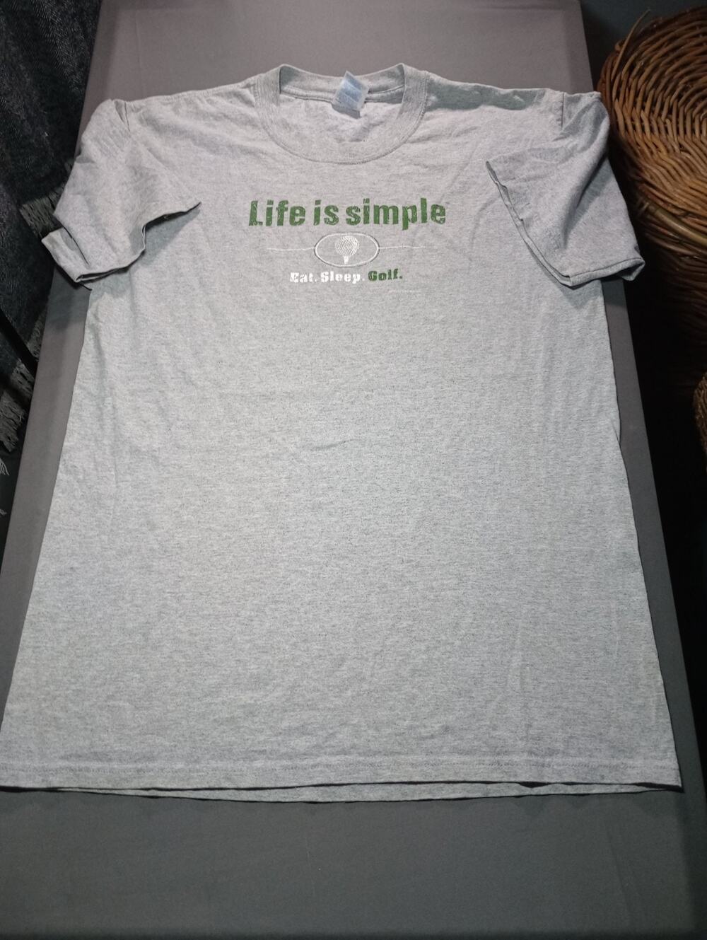 Life Is Simple T Shirt Men's Size Large